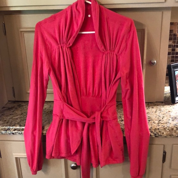 lululemon athletica Jackets & Blazers - Lululemon open cardigan with tie